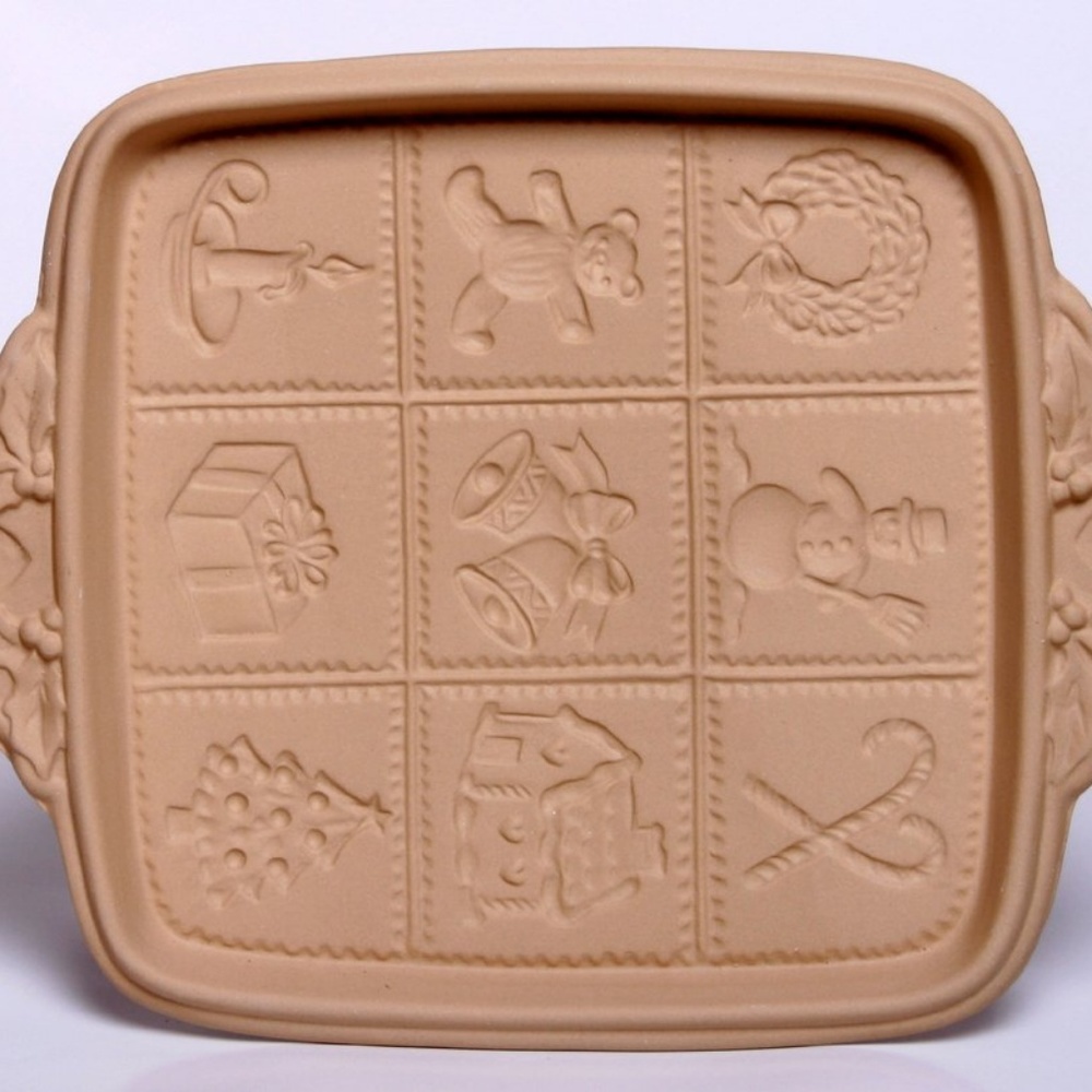 Brown Bag Shortbread Pan - Yuletide Christmas
